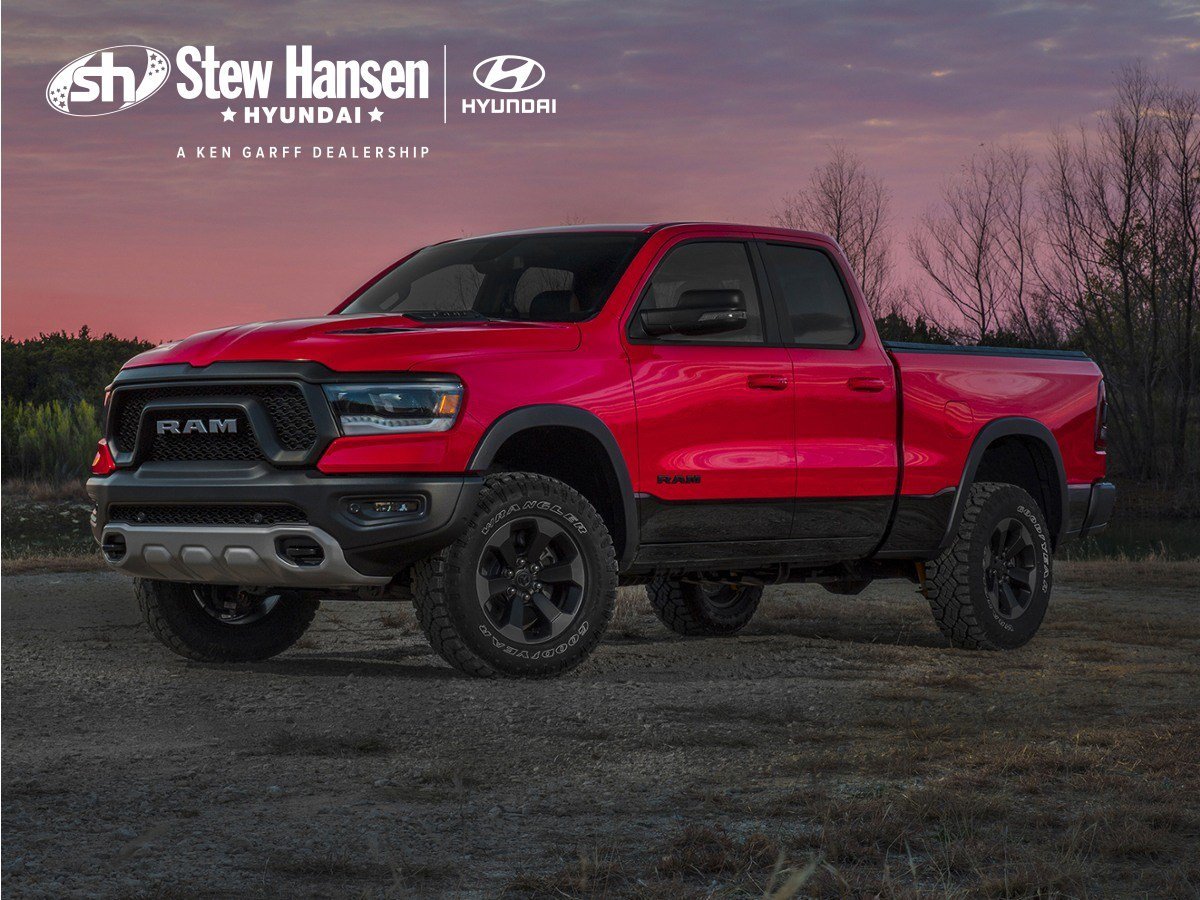 Used 2020 Maximum Steel Metallic Clearcoat Ram Rebel image 1
