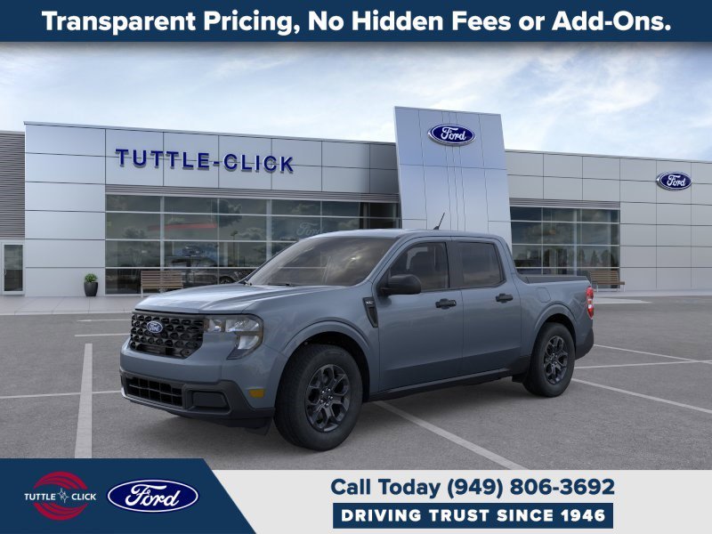 New 2026 Azure Gray Metallic Tri-Coat Ford XLT image 1