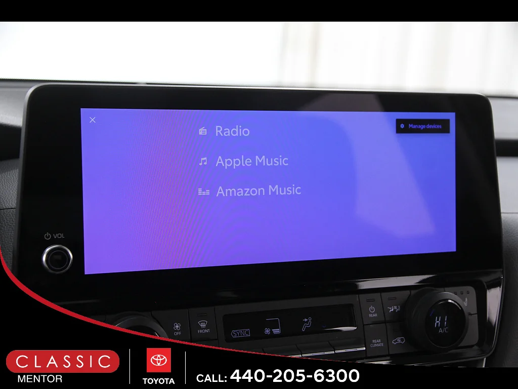 Used 2025 Midnight Black Metallic Toyota XLE image 11