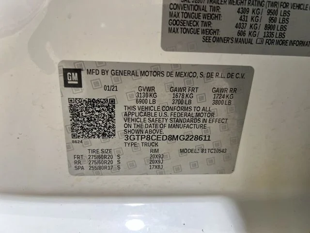 Certified Used 2021 White GMC Elevation image 29