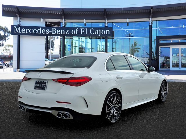New 2026 White Mercedes-Benz C 43 AMG® image 3