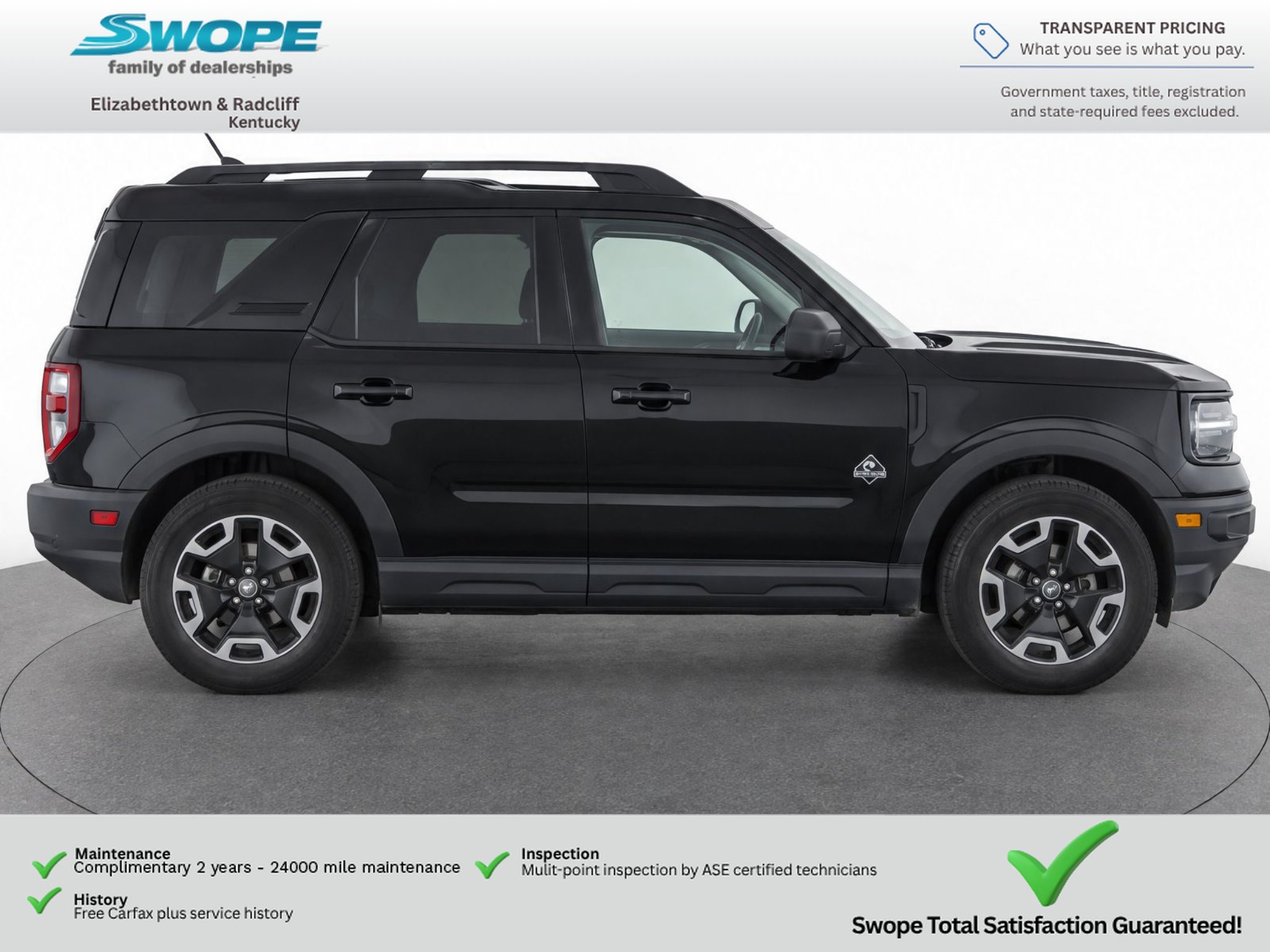 Used 2021 Shadow Black Ford Outer Banks image 4
