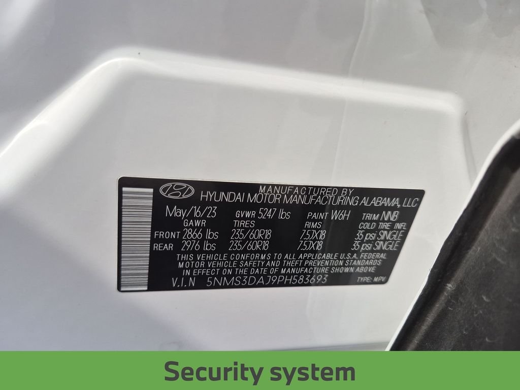 Used 2023 White Pearl Hyundai SEL image 31