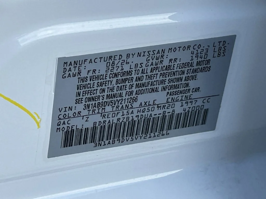 New 2027 Aspen White TriCoat Nissan SR image 20