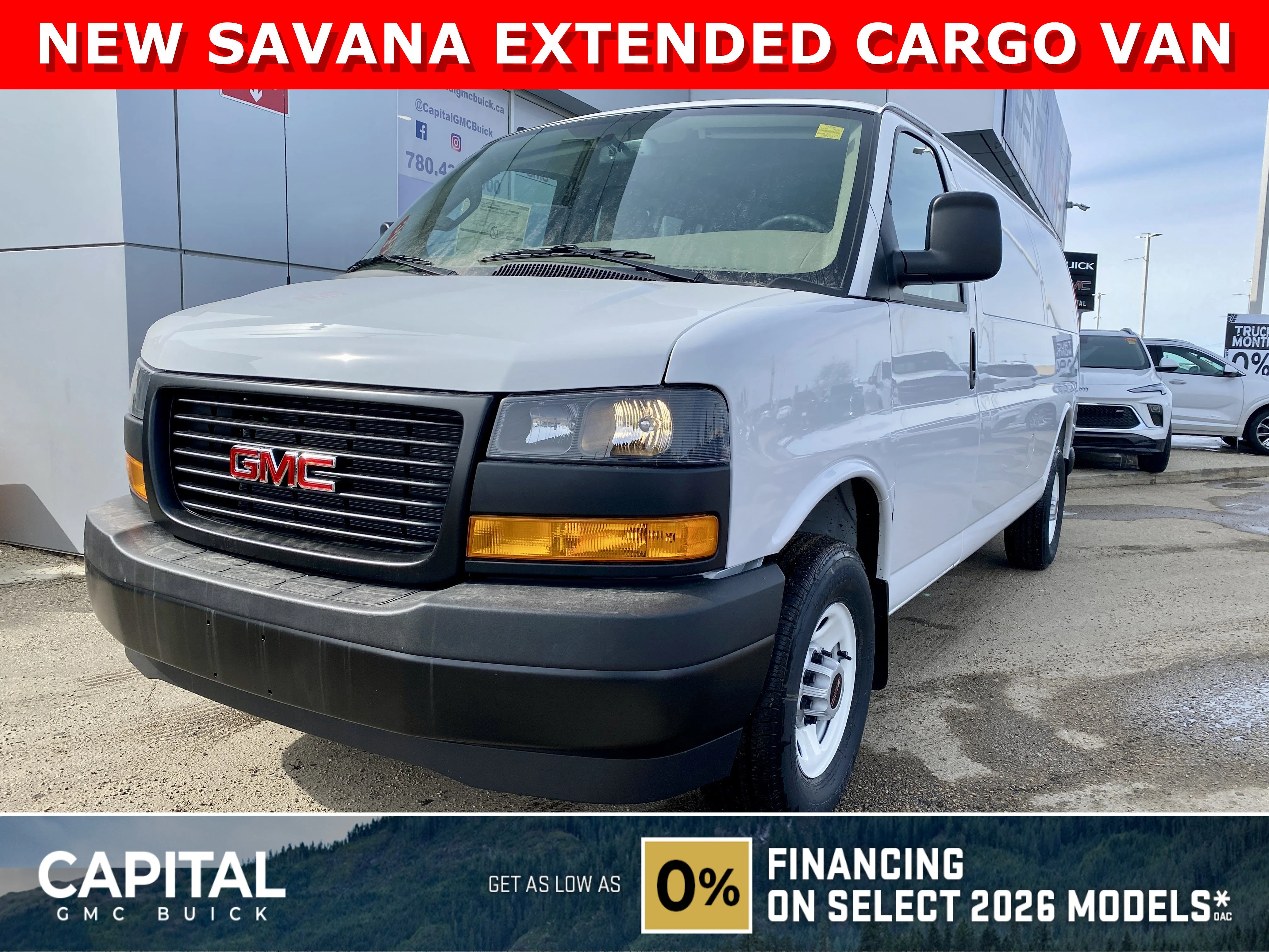 New 2026 Summit White GMC RWD 3500 155 image 1