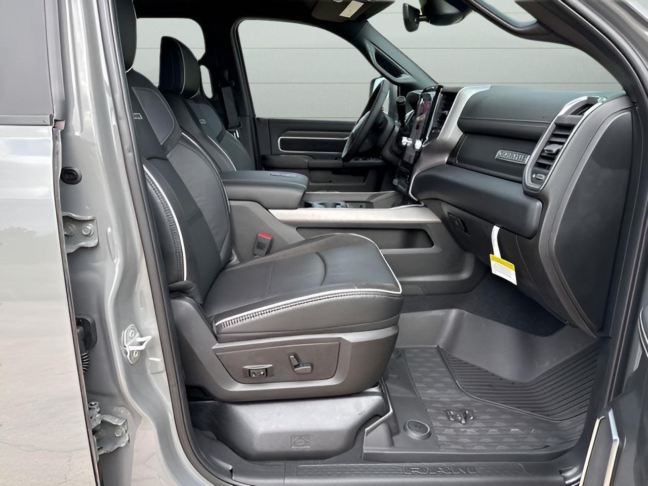 New 2026 Ceramic Gray Clear-Coat Exterior Paint RAM Laramie image 39