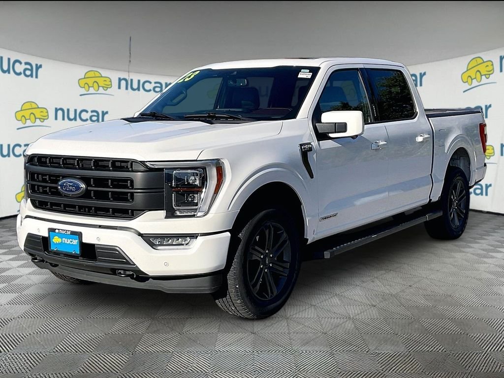 Used 2023 Star White Ford Lariat image 3