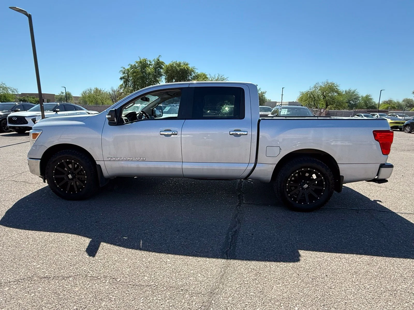 Used 2019 Brilliant Silver Nissan SV image 7