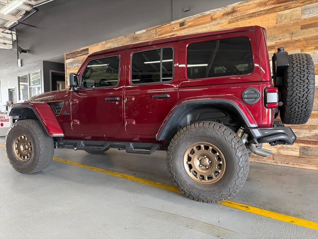 Used 2021 Snazzberry Pearlcoat Jeep Unlimited Rubicon 392 image 13