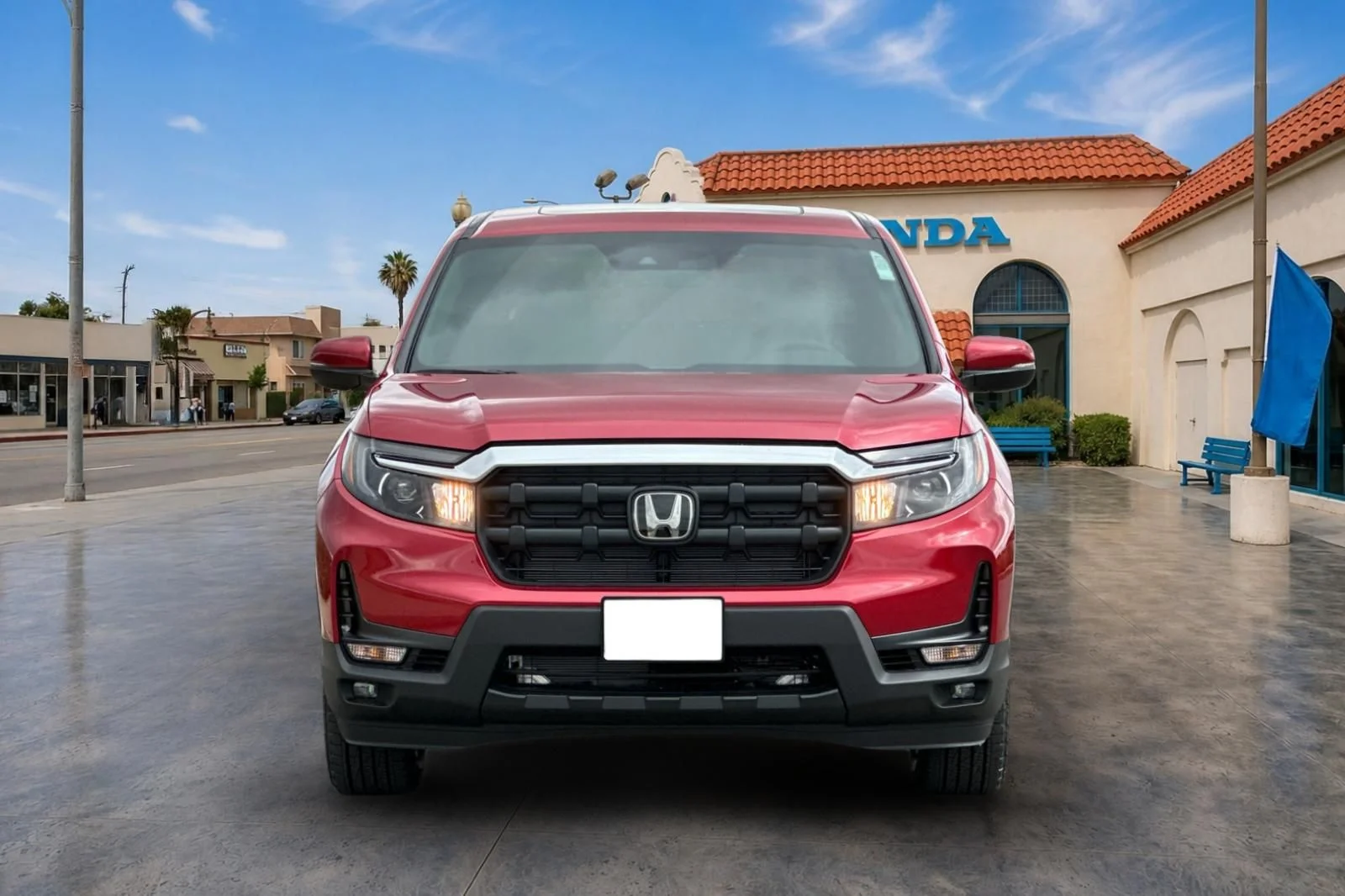 New 2026 Radiant Red Metallic II Honda RTL image 9