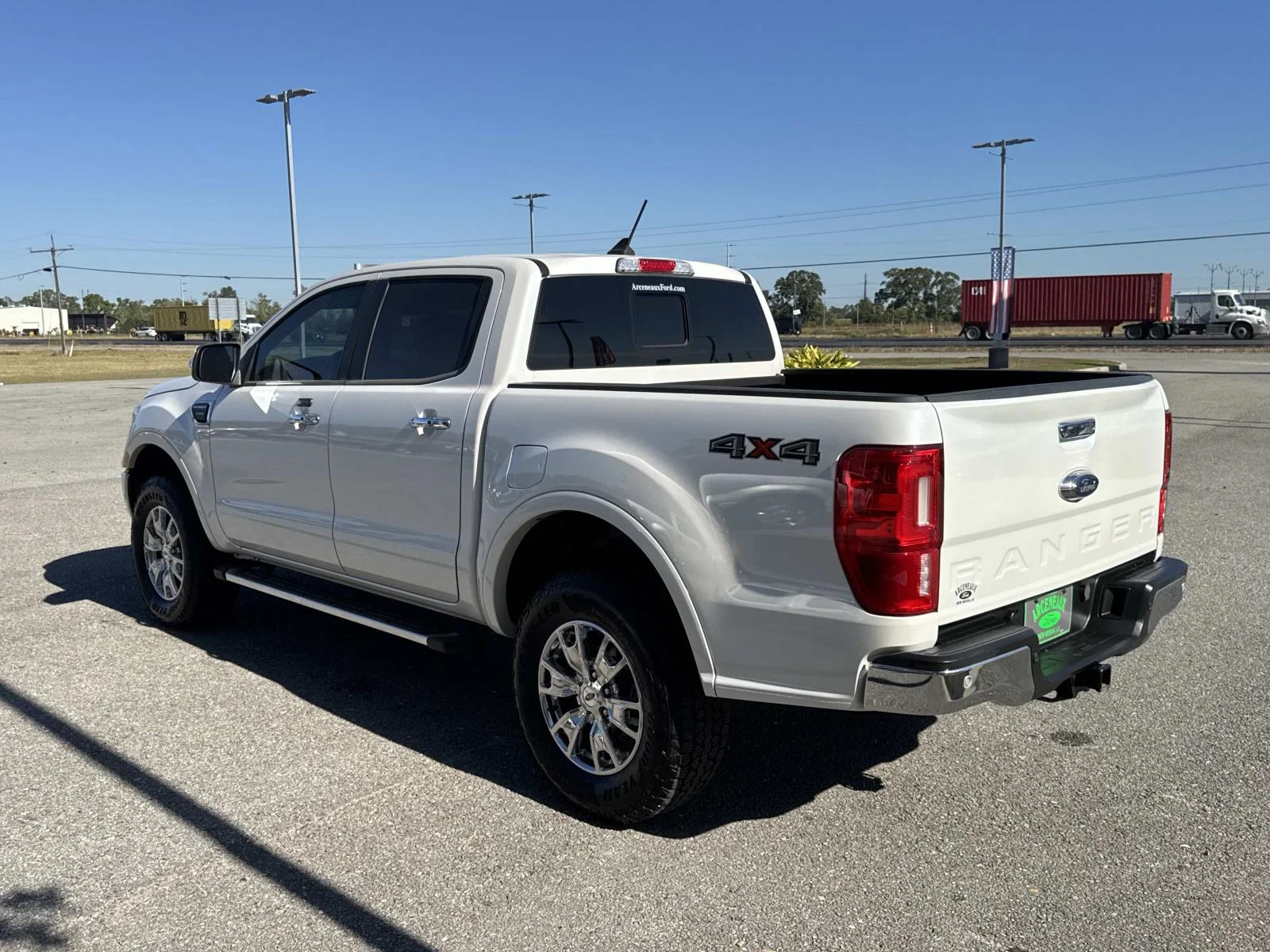 Certified Used 2020 White Platinum Tri-Coat Metallic Ford LARIAT image 5
