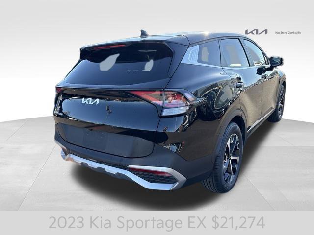 Certified Used 2023 Ebony Black Kia EX image 8