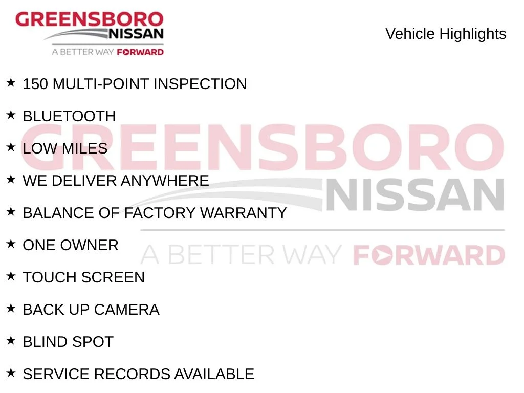 Used 2025 Black Nissan SV image 11