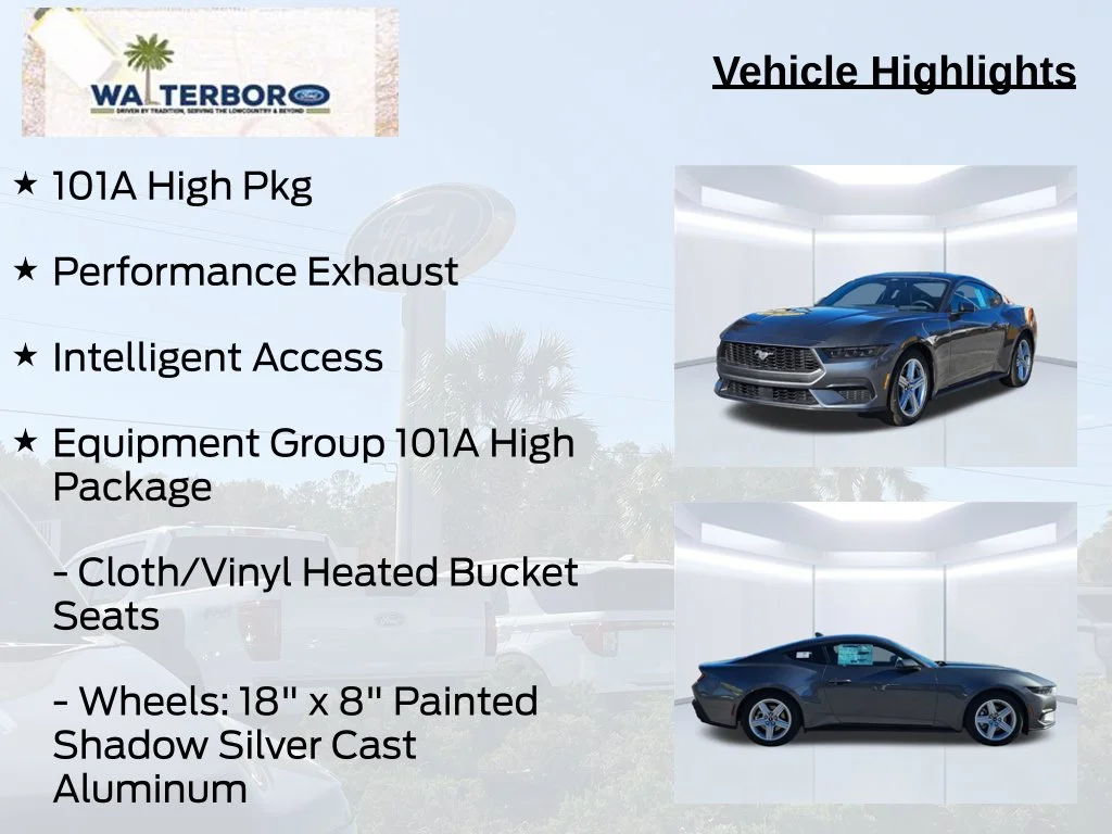 New 2026 Carbonized Gray Metallic Ford EcoBoost® Fastback image 5