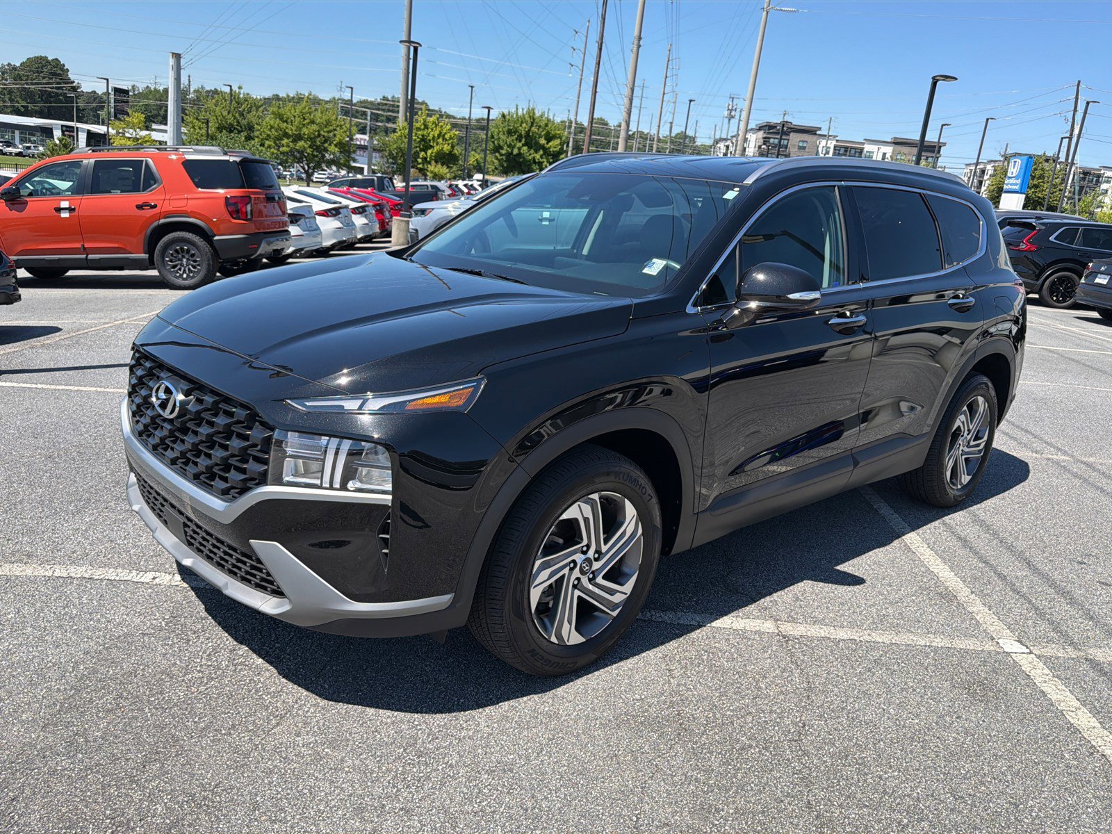 Used 2023 Twilight Black Hyundai SEL image 3