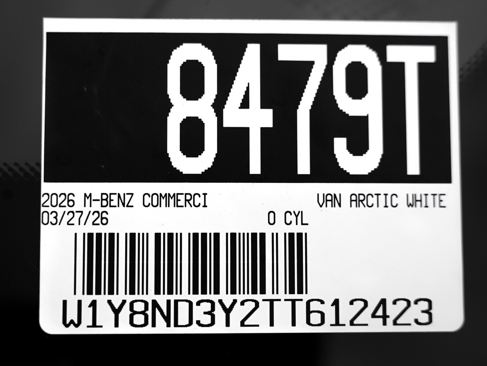 New 2026 Arctic White Mercedes-Benz 3500XD High Roof I4 Diesel HO 170 Extended RWD image 25