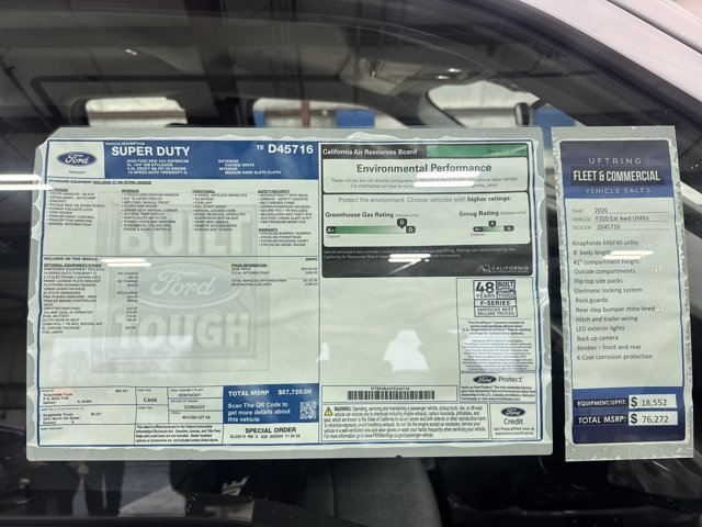 New 2026 Oxford White Ford F-350® XL image 32