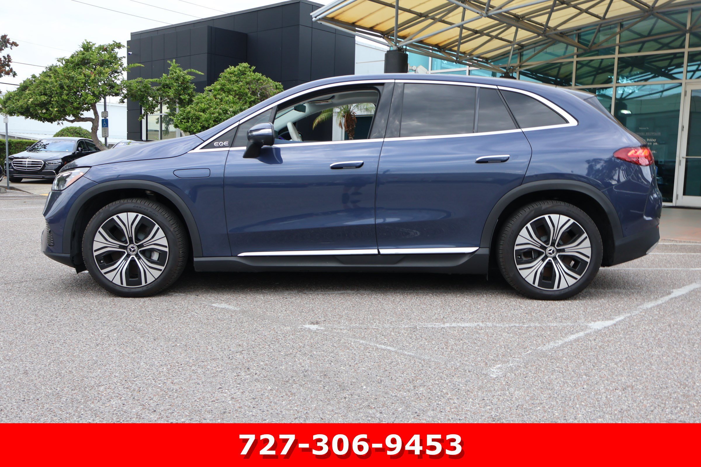 Certified Used 2025 Twilight Blue Metallic Mercedes-Benz EQE 350+ image 6