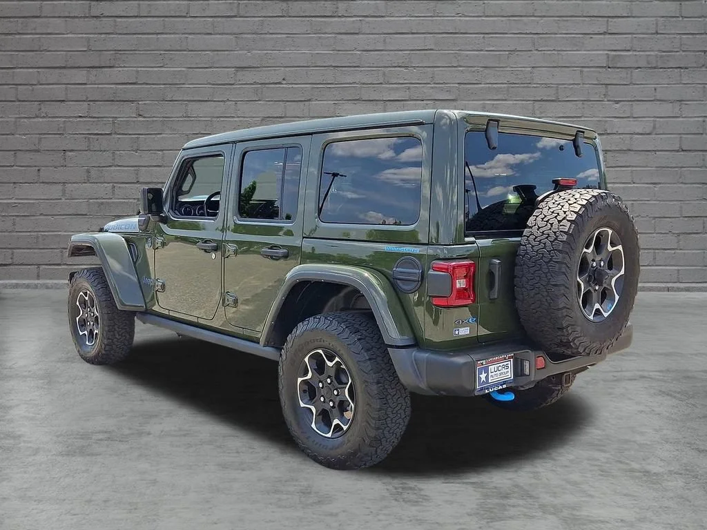 Used 2023 Sarge Green Clearcoat Jeep Rubicon image 8