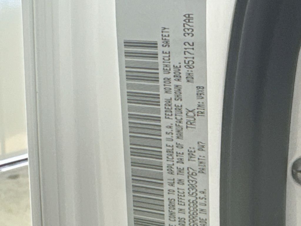 Used 2018 Bright White Clearcoat Ram SLT image 37