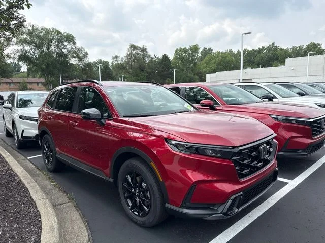New 2026 Radiant Red Metallic Honda Sport image 3