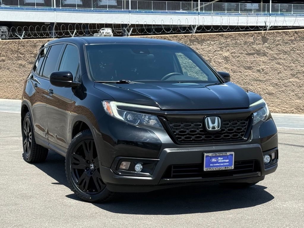 Certified Used 2021 Black Honda Sport image 3