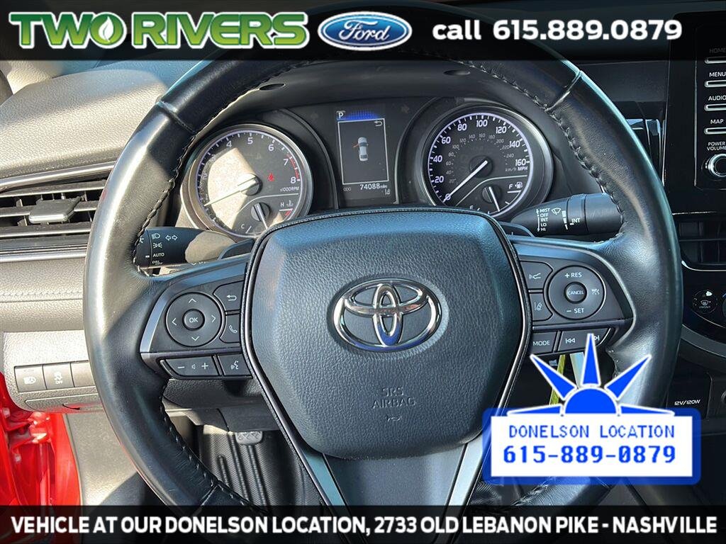 Used 2022 Supersonic Red Toyota SE image 21