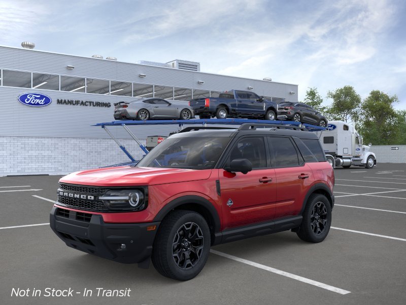 New 2026 Ruby Red Metallic Tinted Clearcoat Ford Outer Banks® image 2