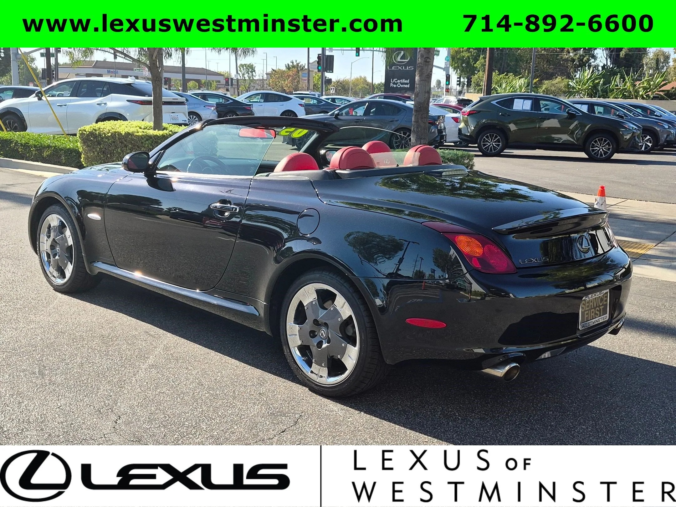 Used 2005 Black Diamond Metallic Lexus 2dr Convertible image 16