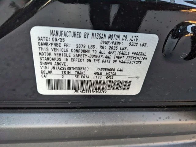 New 2026 Black Diamond Pearl Nissan Platinum+ image 36