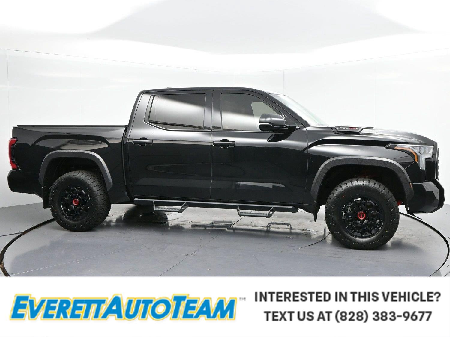 Used 2025 Midnight Black Metallic Toyota TRD Pro Hybrid image 1