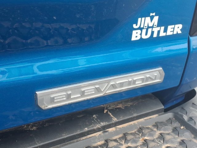 Used 2023 DYNAMIC BLUE METALLIC GMC 4WD Elevation image 22