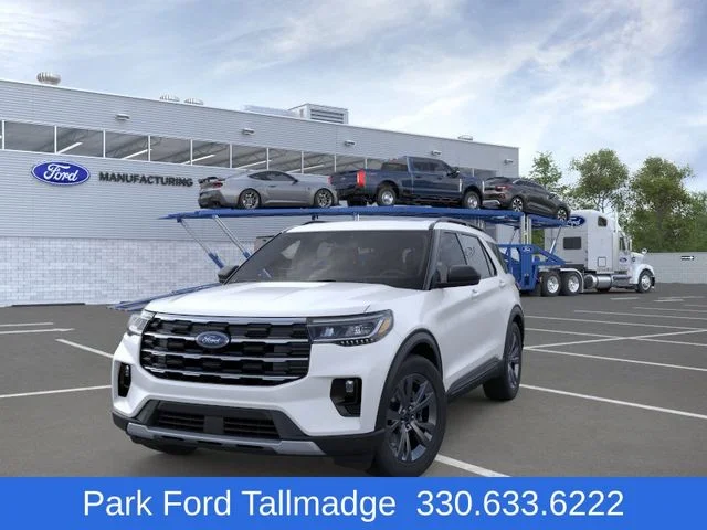 New 2026 Star White Metallic Tri-Coat Ford Active image 2