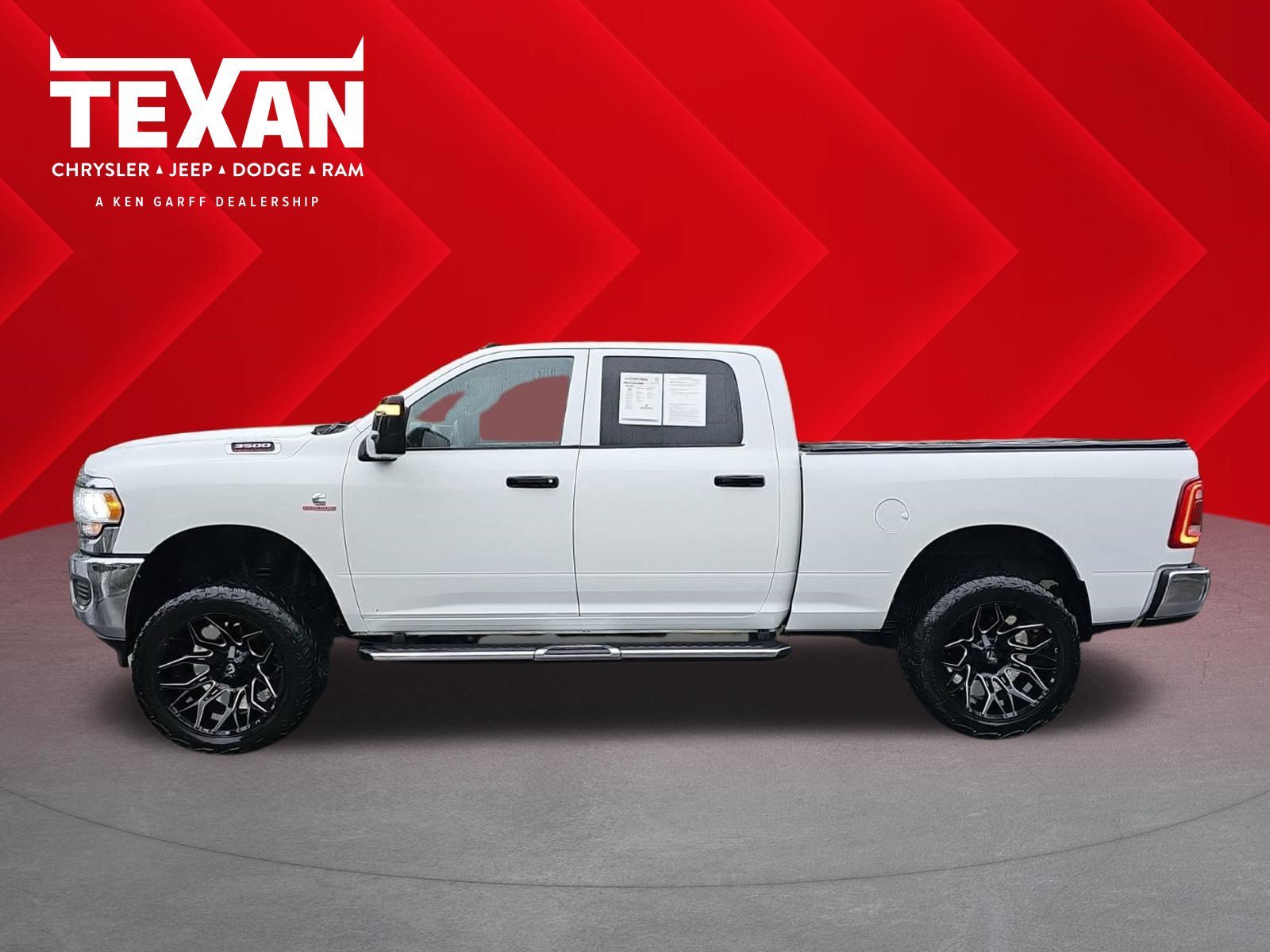 Used 2024 Bright White Clearcoat Ram Tradesman image 1