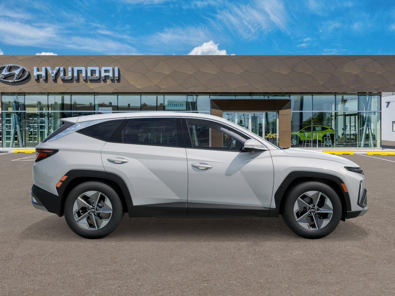 New 2026 Creamy White Pearl Hyundai SEL AWD image 7