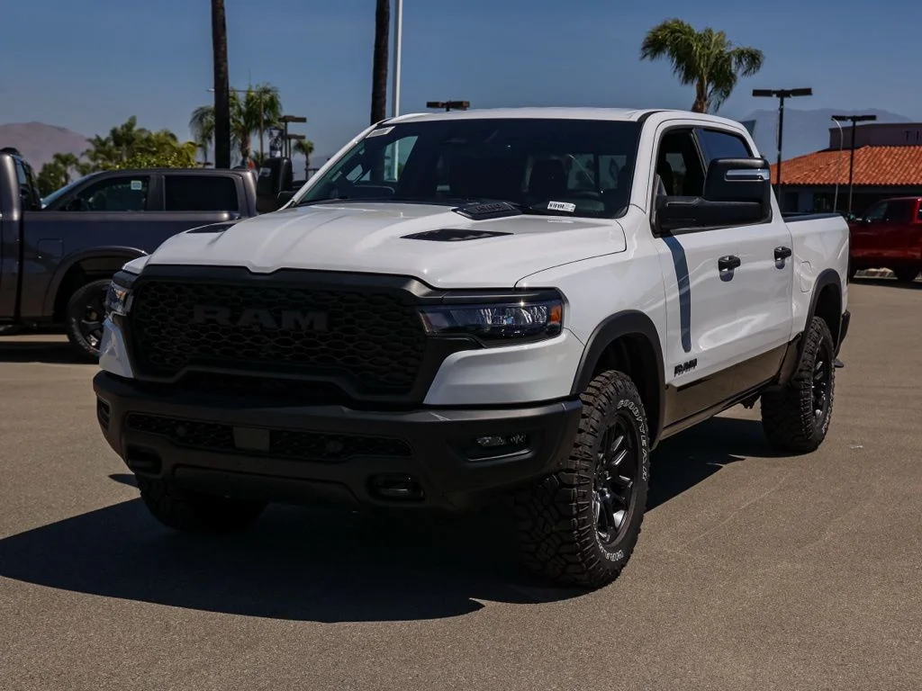 New 2026 Bright White Clear-Coat Exterior Paint RAM Rebel image 37