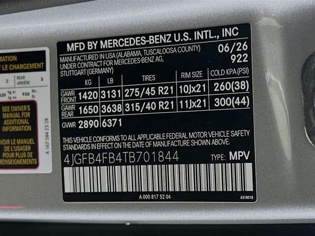 New 2026 Cirrus Silver Metallic Mercedes-Benz GLE 350 image 32