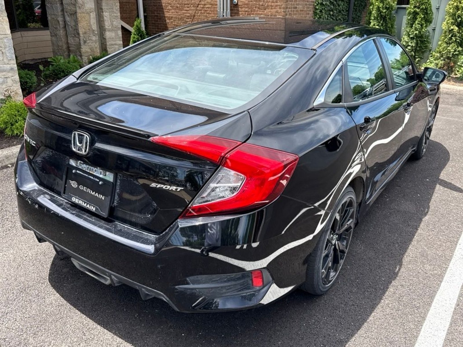 Certified Used 2020 Crystal Black Pearl Honda Sport image 10