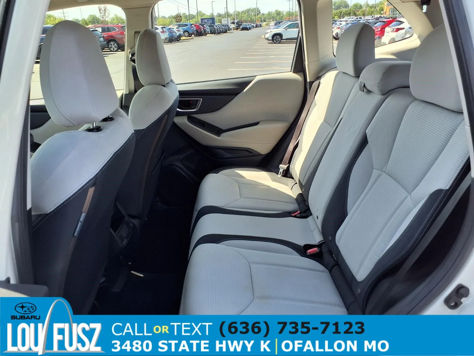 Used 2020 Crystal White Pearl Subaru Base image 24
