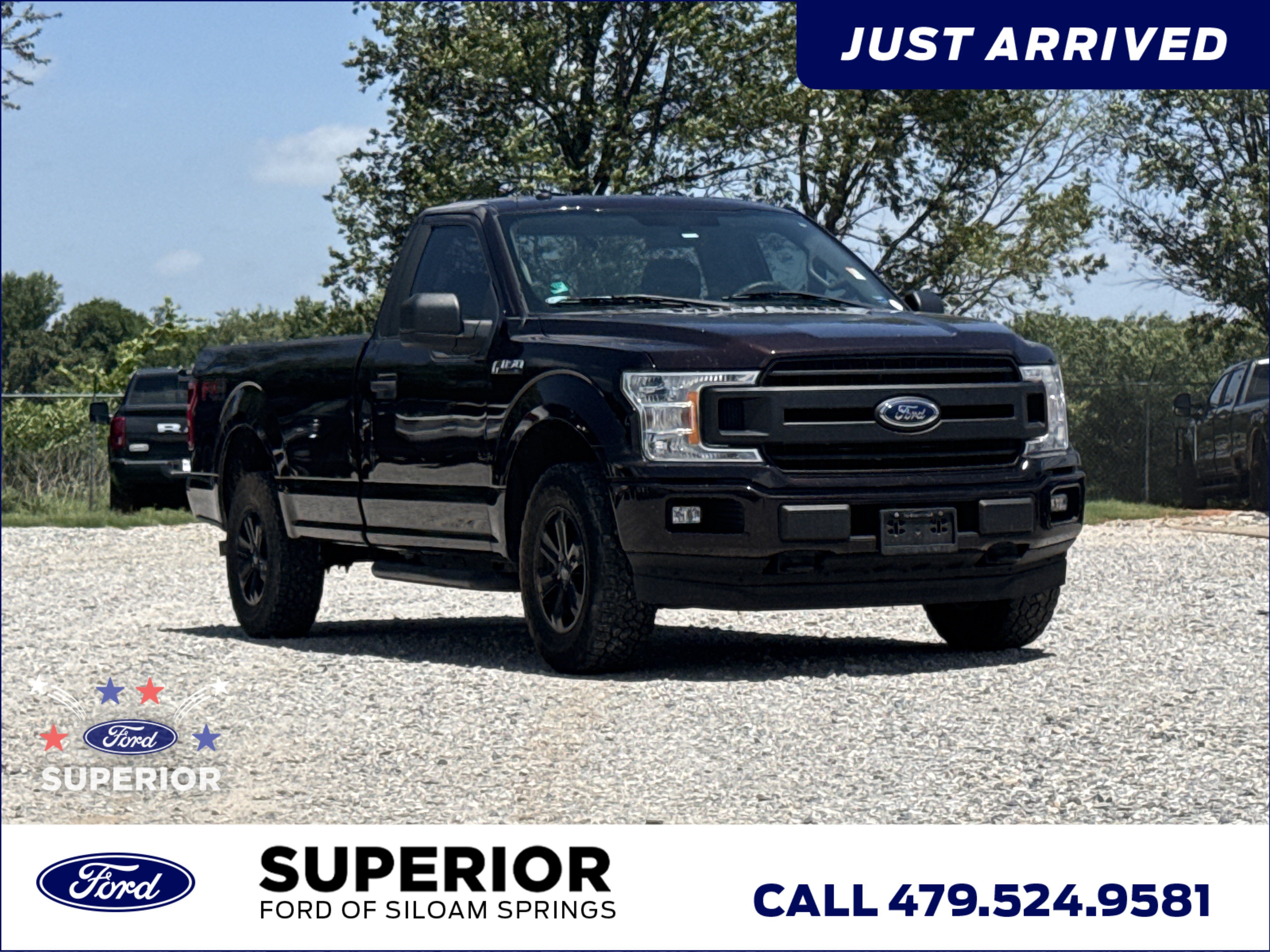Used 2018 Magma Red Metallic Ford XL 4WD image 1