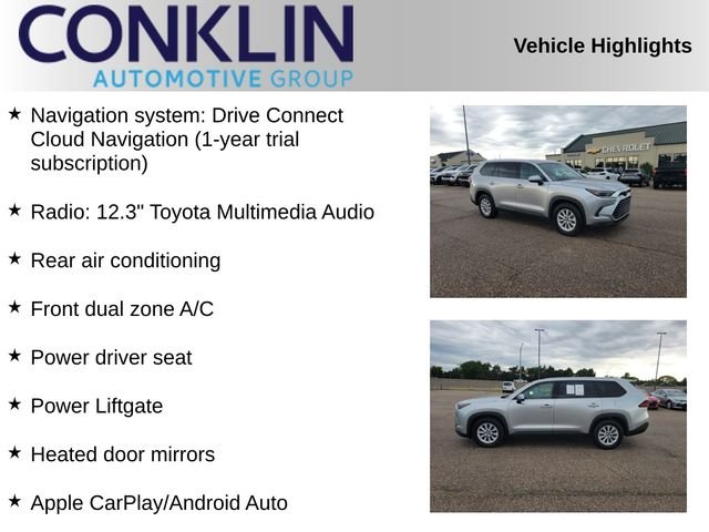 Used 2025 Celestial Silver Metallic Toyota XLE image 2