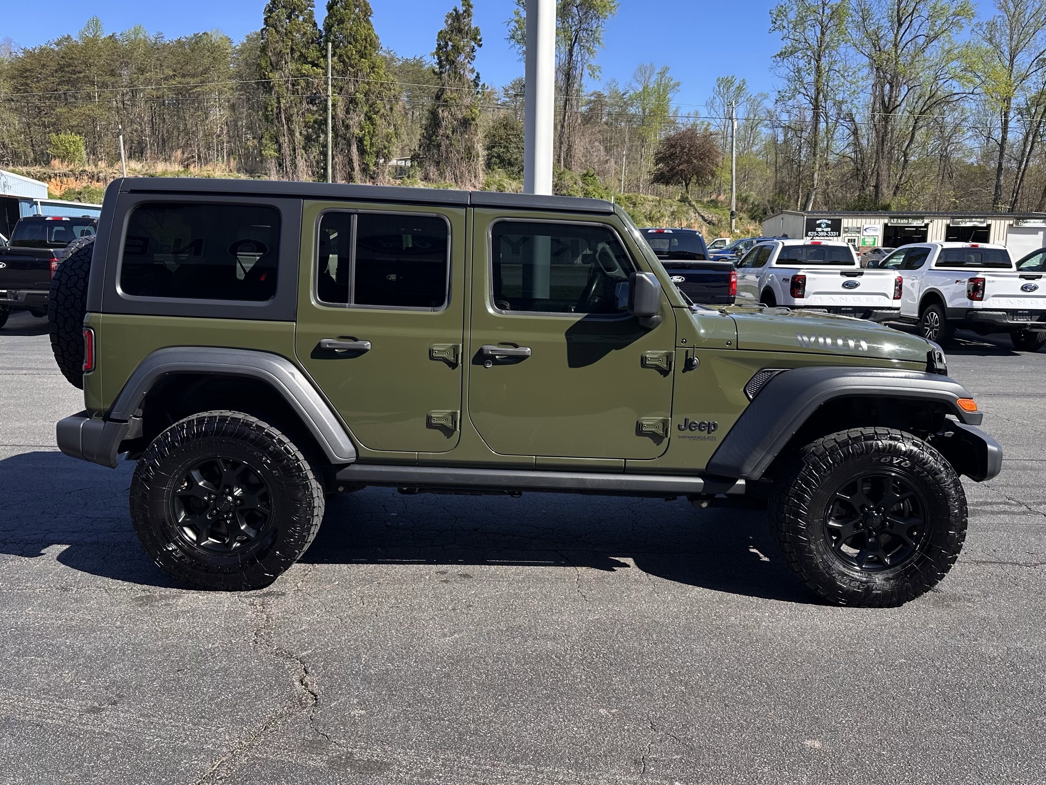 Used 2020 Sarge Green Jeep Willys image 5