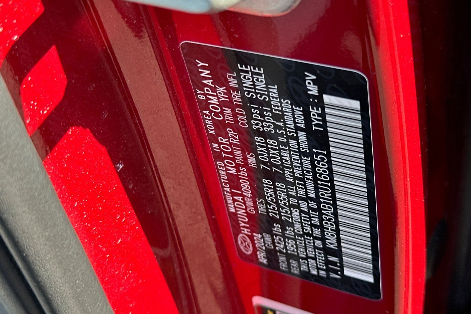 Used 2024 Red Hyundai SEL image 33
