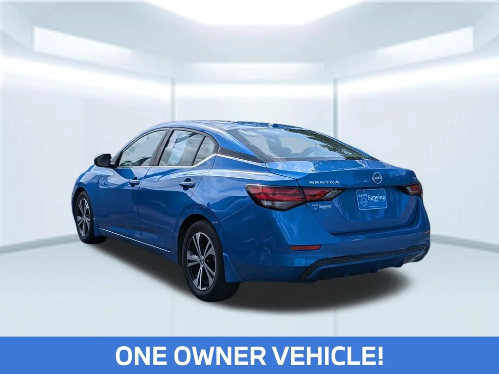 Used 2023 Blue Nissan SV image 2
