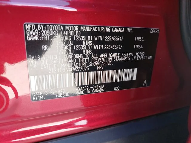 Used 2023 Red Toyota LE image 32