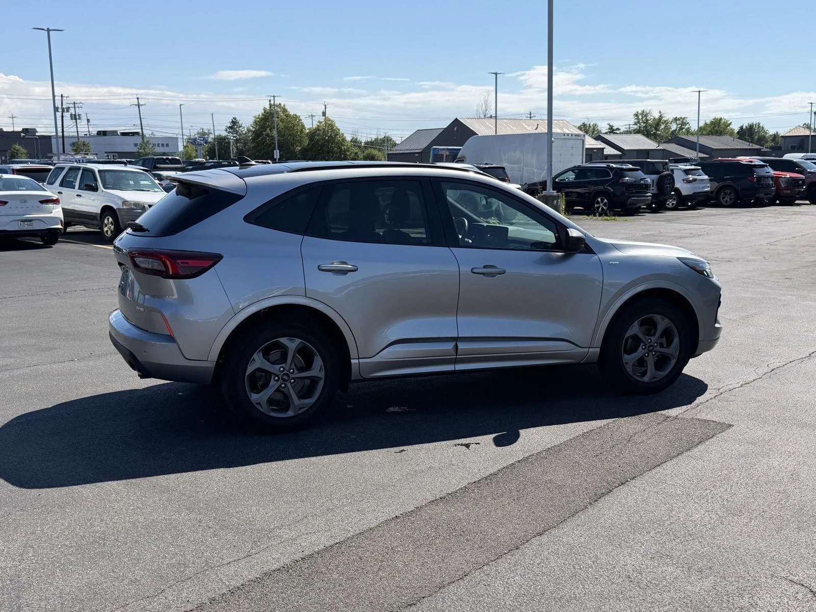 Used 2023 Iconic Silver Metallic Ford ST-Line image 4