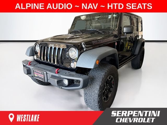 Used 2016 Black Jeep Rubicon Hard Rock image 1