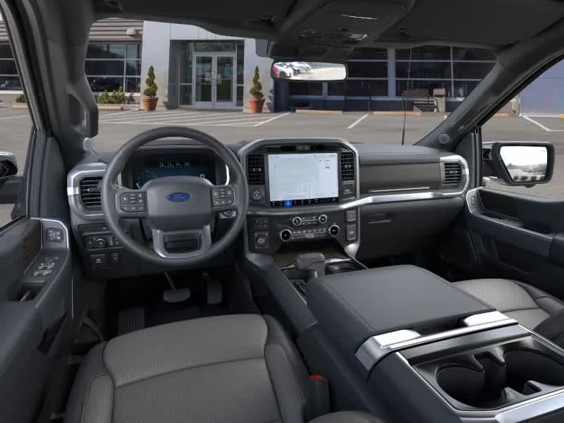 New 2026 Carbonized Gray Metallic Ford Lariat® image 9