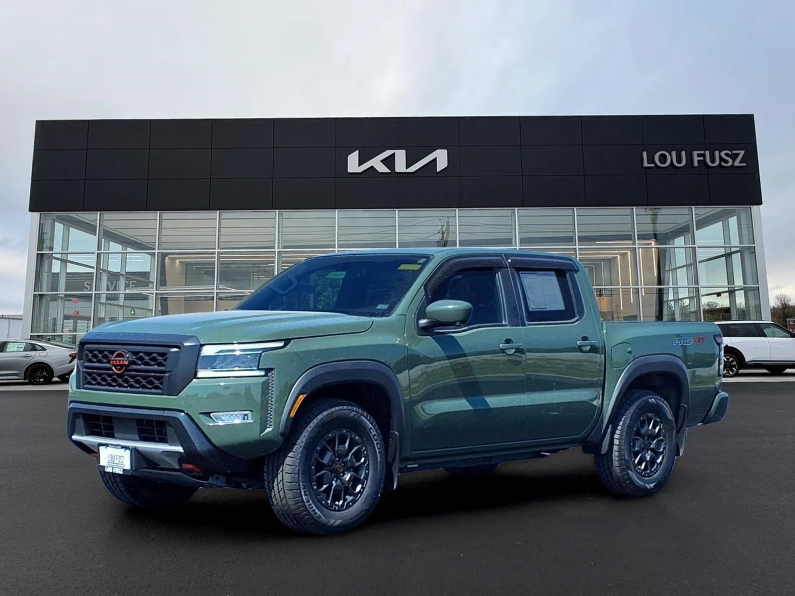 Used 2022 Tactical Green Metallic Nissan PRO-4X image 1