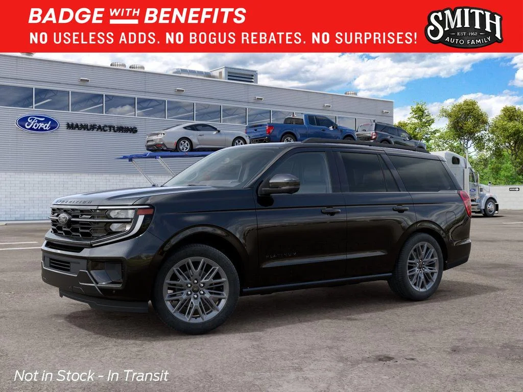 New 2027 Agate Black Metallic Ford Platinum image 1